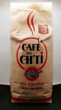 Café du ch'ti en Grain 1kg